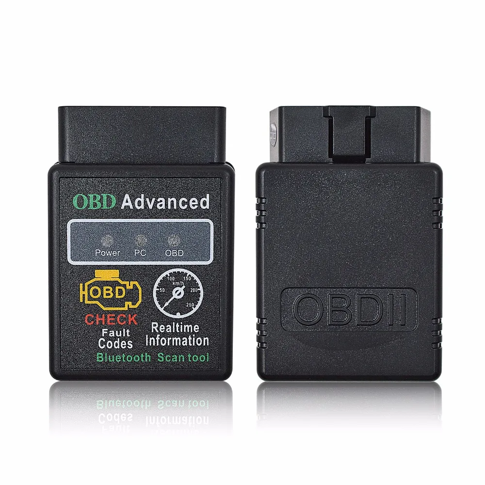 1PC OBD2 Bluetooth Scanner ELM327 Advanced Car Diagnostic Scanner Auto Tool For Android Windows
