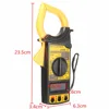 New DT266 LCD Digital Clamp Multimeter Clamp Meter AC/DC Current Voltage Tester with Test Cable Carrying Case ► Photo 2/6