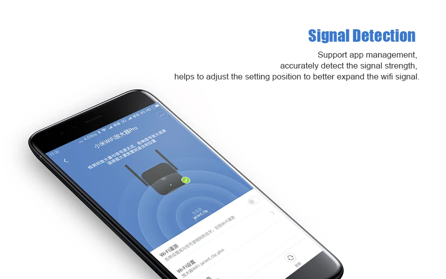Xiaomi WiFi Repeater Pro 300M WiFi усилитель приложение управление Wifi удлинитель 2,4G Wifi усилитель сигнала Roteador Amplificador