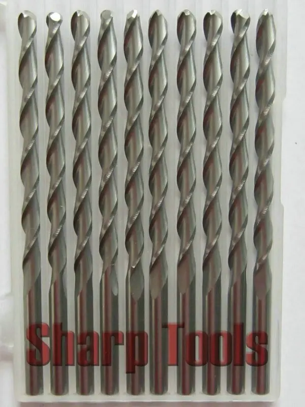 

10 pcs 4*52MM 2 Flutes Ball Nose Milling Cutters, CNC Carving Tools, Carbide Tool Bits, 3D Relief, Engraving on Wood, Copper,PVC