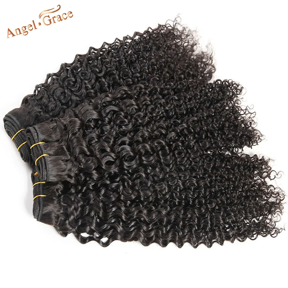 kinky curly hair bundles 100g