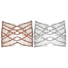 1 шт. бабочка зажим для волос DIY платных винтажный головной убор гребень для волос Гибкая Магия эластичные волосы расческой девушку упругой Магия