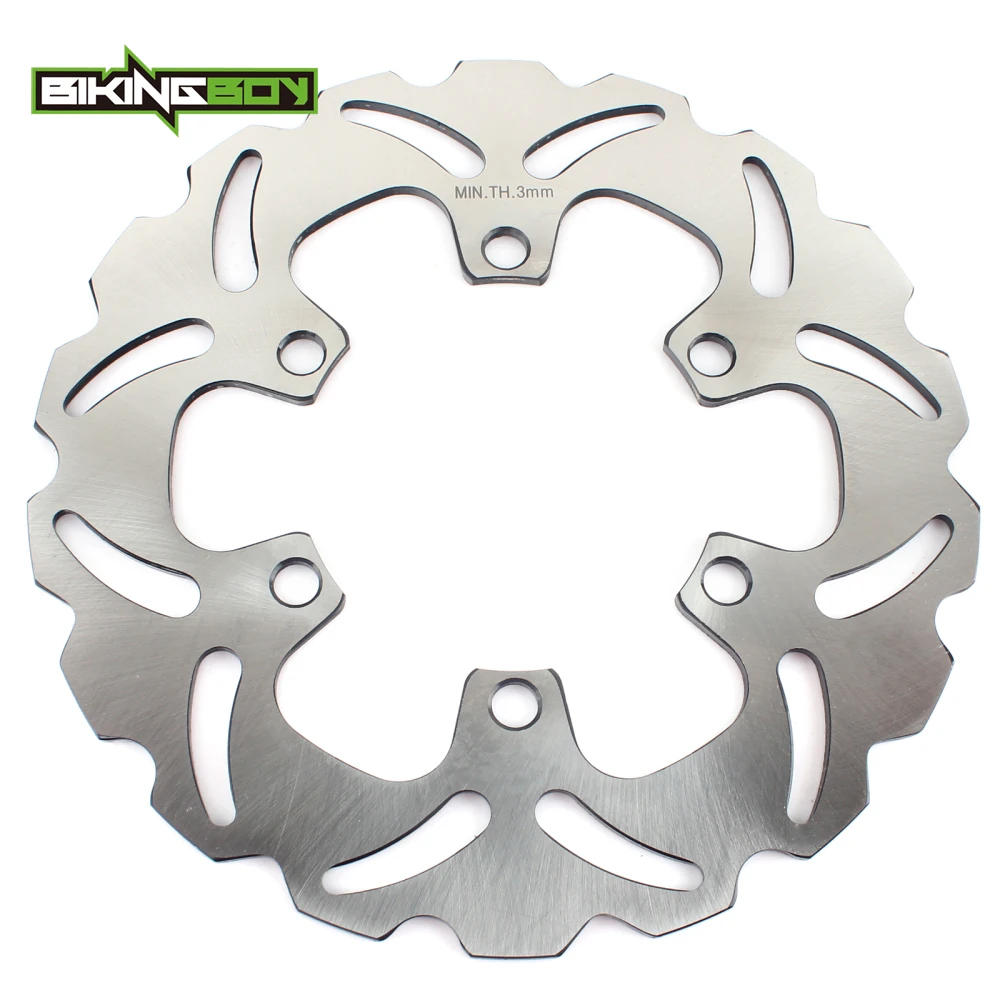 

BIKINGBOY for Kawasaki KLX250 R SE R Acier 93 94 95 96 KLX650 C 93-98 KLX 650 R 1993-03 02 01 KLX650S Rear Brake Disc Rotor Disk
