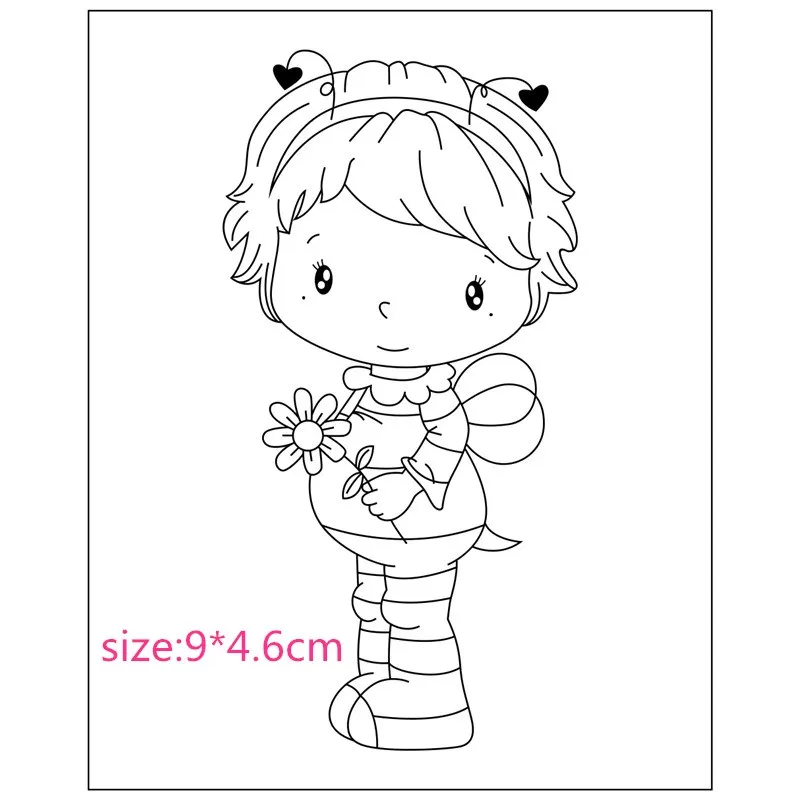 

Transparent Clear Silicone Stamp/Seal for DIY scrapbooking/photo album Decorative clear stamps