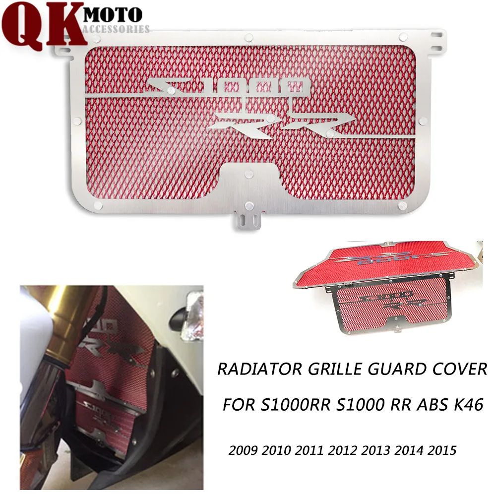 

Motorcycle Radiator Grille Guard Cover Protection For BMW S1000RR S1000 S 1000 RR ABS K46 2009 2010 2011 2012 2013 2014 2015