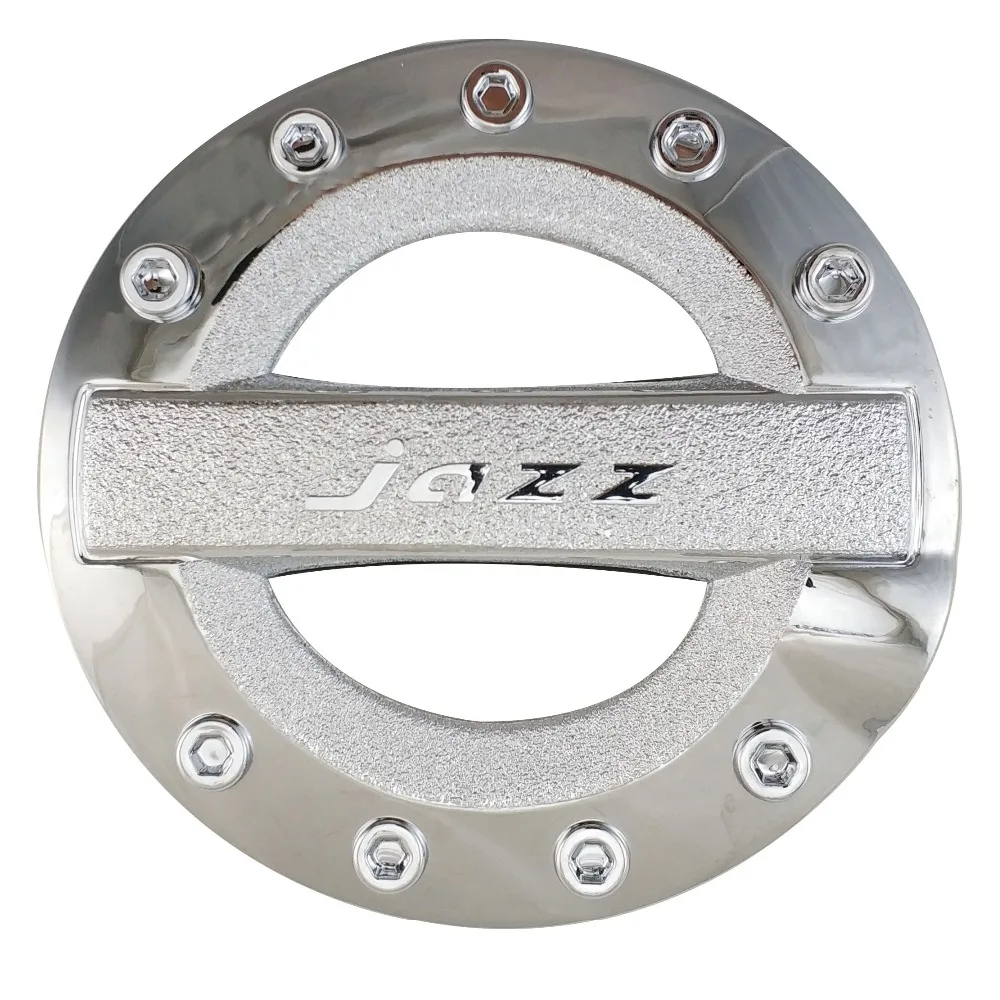 

For Honda Fit Jazz 2001 2003 2004 2005 2006 2007 2008 ABS Chrome Car accessories Styling Auto Oil Fuel Tank Cover