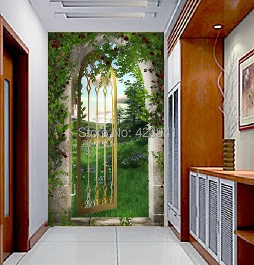 

169 Can be customized 3 d visual space home decoration mural art wallpaper good quality fashion wall stickers home decor