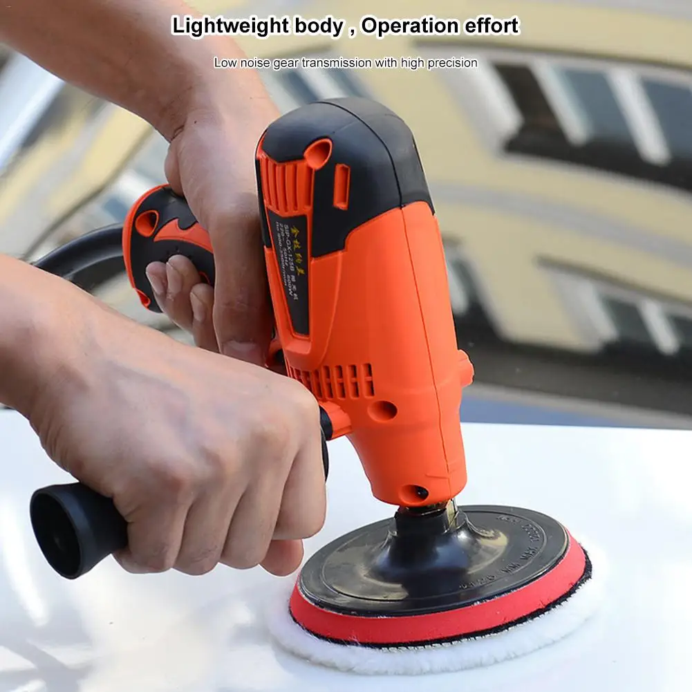 

800W Mini Automatic Car Polishing Machine Waxing Machine Beauty Tool Car 220V Adjustable Speed Waxing Polisher Power Tools