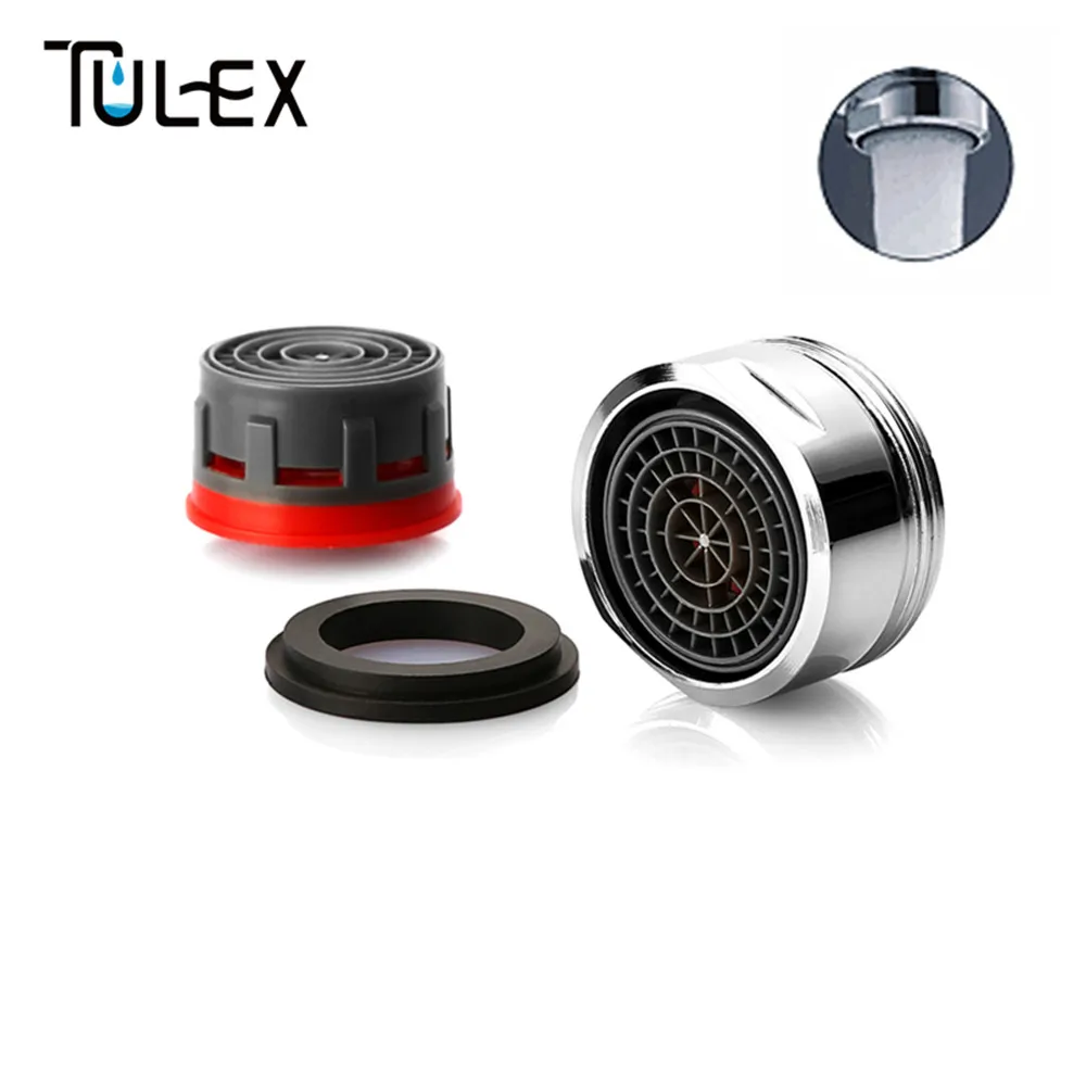TULEX водопроводный кран аэратор 24 мм Наружная резьба 4L/мин носик Bubbler кран фильтр кран насадка аксессуары - изображение