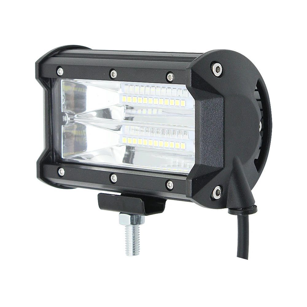 

ANBLUB 5 inch 72W LED Light Bar Car Work Light 12V 24V 6000K Offroad Lights for 4x4 4WD SUV ATV Lorry Trailer Truck Work Lamp
