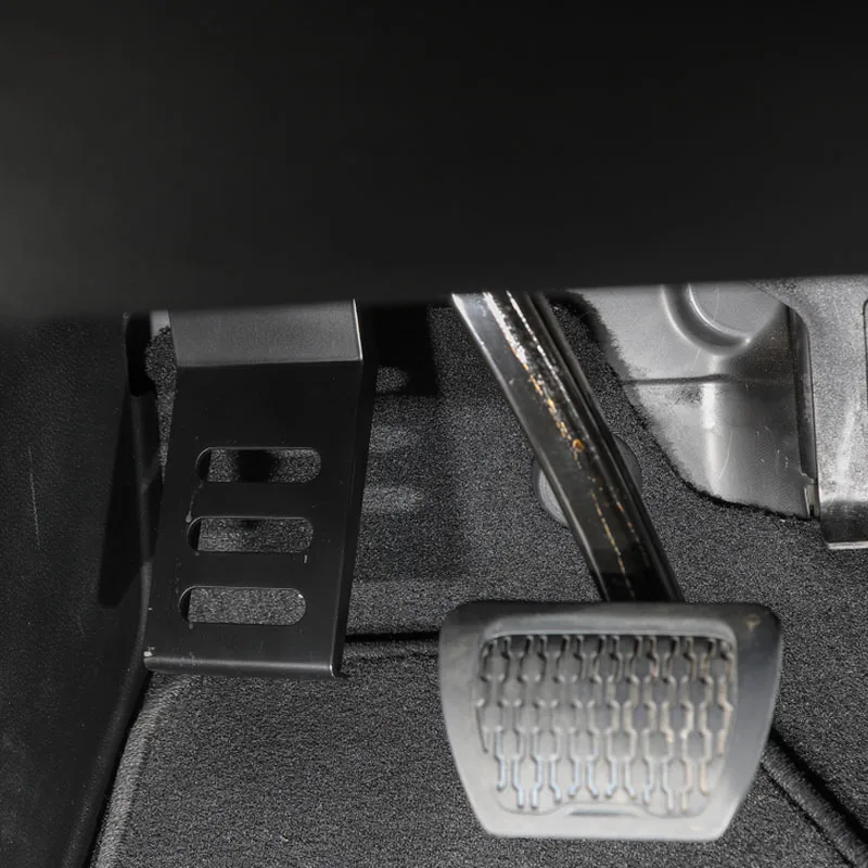 1PCS Pedals for Jeep Wrangler JL 2018+ Metal Black Left Side Foot Rest Pedal Plate Decoration Cover Interior Mouldings (24)