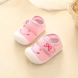 Для маленьких мальчиков и девочек обувь детские туфли на каждый день одноцветное цвет детские носки из хлопчатобумажной ткани для ребёнка