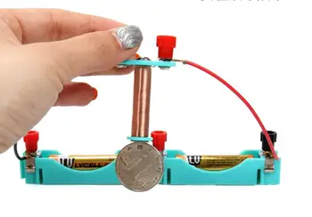

Electromagnet Tee-coil Solenoids students Physical experiment equipment Electromagnetics Circuit 2 battery holder no battery