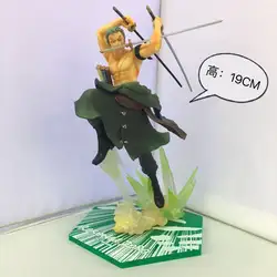 Аниме одна фигурка Roronoa Zoro Ver. Фигурная Модель Коллекция игрушек для подарка 20 см с коробкой