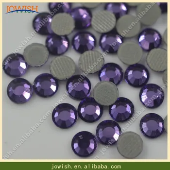

SS30 Tanzanite korean rhinestone 50gross /bag FLATBACK hotfix rhinestones crystal stone beads for nail strass