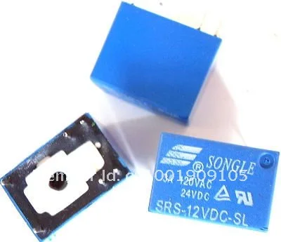 25 шт. DC12V электрический мини PCB тип реле питания SLA-12VDC-SL-A(T90) 5pin