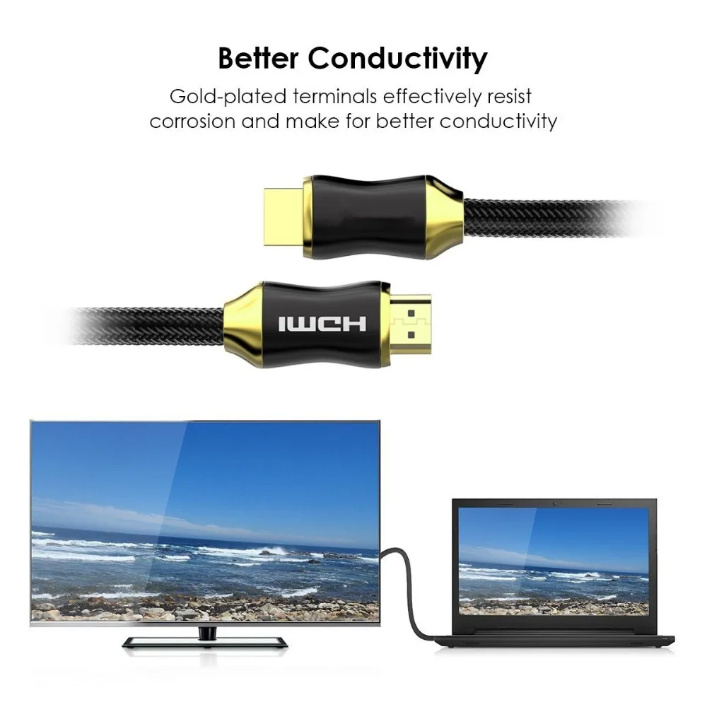 HDMI Cables 2.0 Splitter for Television LCD Laptop PS3 Projector Computer TV 1m 1.5m 2m 3m 5m Switch 60Hz Cable HDMI 4k HDMI Cables 2.0 Splitter for Television LCD Laptop PS3 Projector Computer TV 1m 1.5m 2m 3m 5m Switch 60Hz Cable HDMI 4k