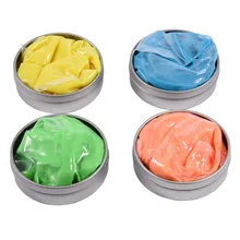 Детские Взрослые Интеллектуальные Магнитные эластичные Пластилин формовочная глина Дети Пена фимо Полимерная глина декомпрессионные люминесцентные игрушки