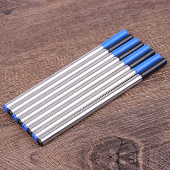 

5 PCS Gel Pen High Quality Rollerball Pen Refill 0.5mm Black Blue Roller Ball Refills Stationery Office School Writing Supplies