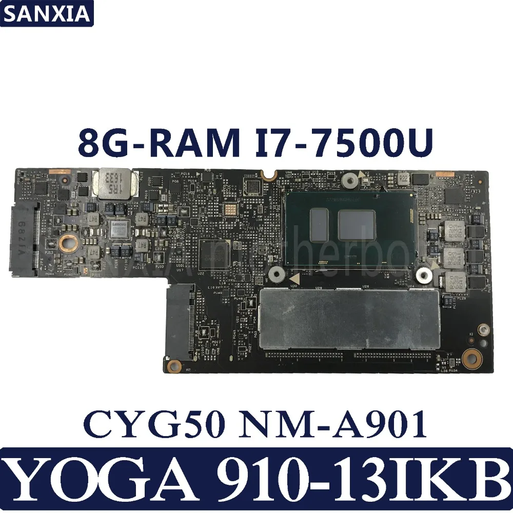 Kefu Nm 01 Laptop Motherboard For Lenovo Yoga 5 Pro 910 13ikb Original Mainboard 8g Ram I7 7500u Buy At The Price Of 309 40 In Aliexpress Com Imall Com