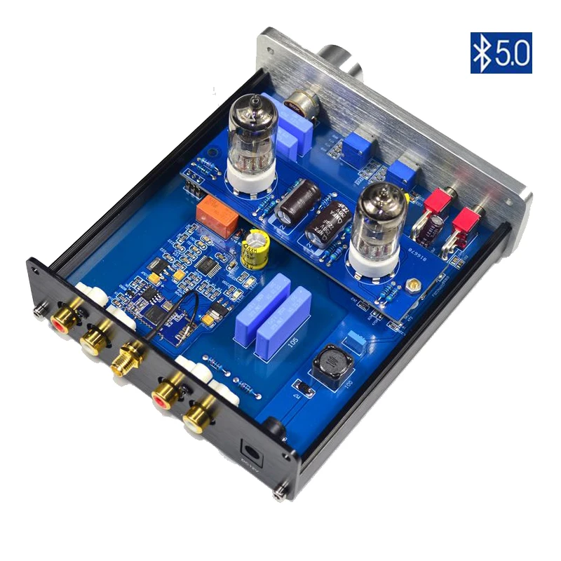 Усилитель HiFi 6J1 Tube усилитель предусилитель Bluetooth 5 0 с регулировкой тона высоких