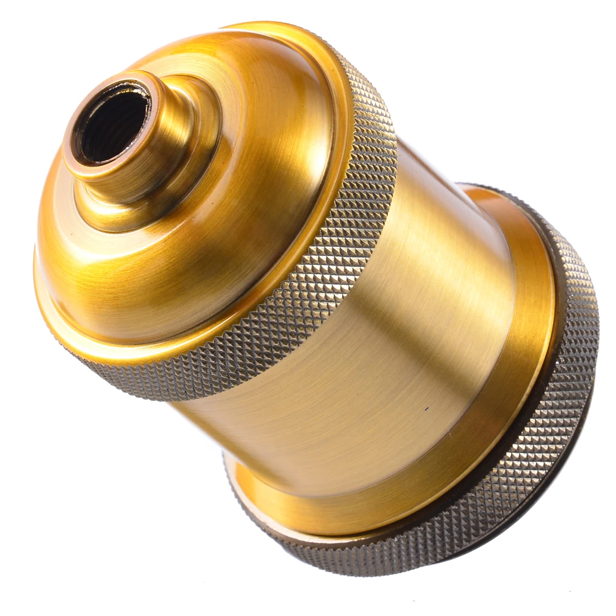 1pc Vintage E27 Screw Bulb Holder Aluminum Light Socket Keyless Lamp Base Holder for E27 Bulbs Pendant Lighting Socket
