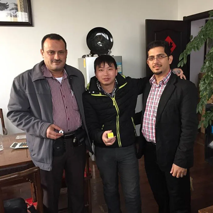 Customer with us