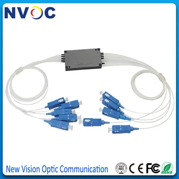 

1*8Ch CCWDM Mux and Demux,Mini Type CWDM,1270-1450nm or 1490-1610nm,with 0.9mm,1M,SC/UPC Connector