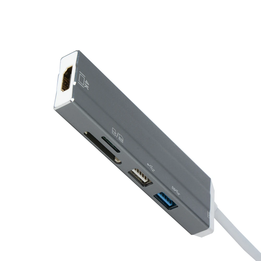 Usb-хаб USB C к HDMI USB 2,0 SD/TF кард-ридер адаптер для MacBook samsung Galaxy S9/Note 9 huawei P20 Pro type C USB 3,0 концентратор