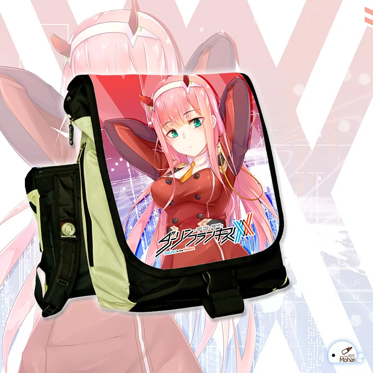 Anime DARLING in the FRANXX COSPLAY Zero Two Anime Male and female Students Campus Leisure Travel Backpack Computer bag Anime DARLING in the FRANXX COSPLAY Zero Two Anime Male and female Students Campus Leisure Travel Backpack Computer bag