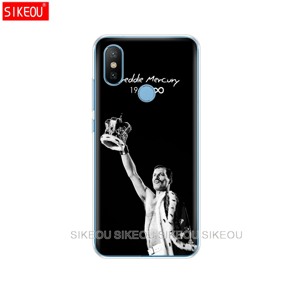 Силиконовый чехол для Xiaomi Mi 8 8SE A1 A2 5 5S 5X 6 Mi5 MI6 NOTE 3 MAX Mix 2 2S Freddie Mercury Queen band|Бамперы| |