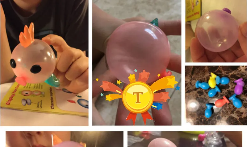 Инновационный ручной работы липкий шар DIY игрушки для детей Chid детей Bobo липкий музыкальный мяч машина Onoies игрушка для мальчиков и девочек