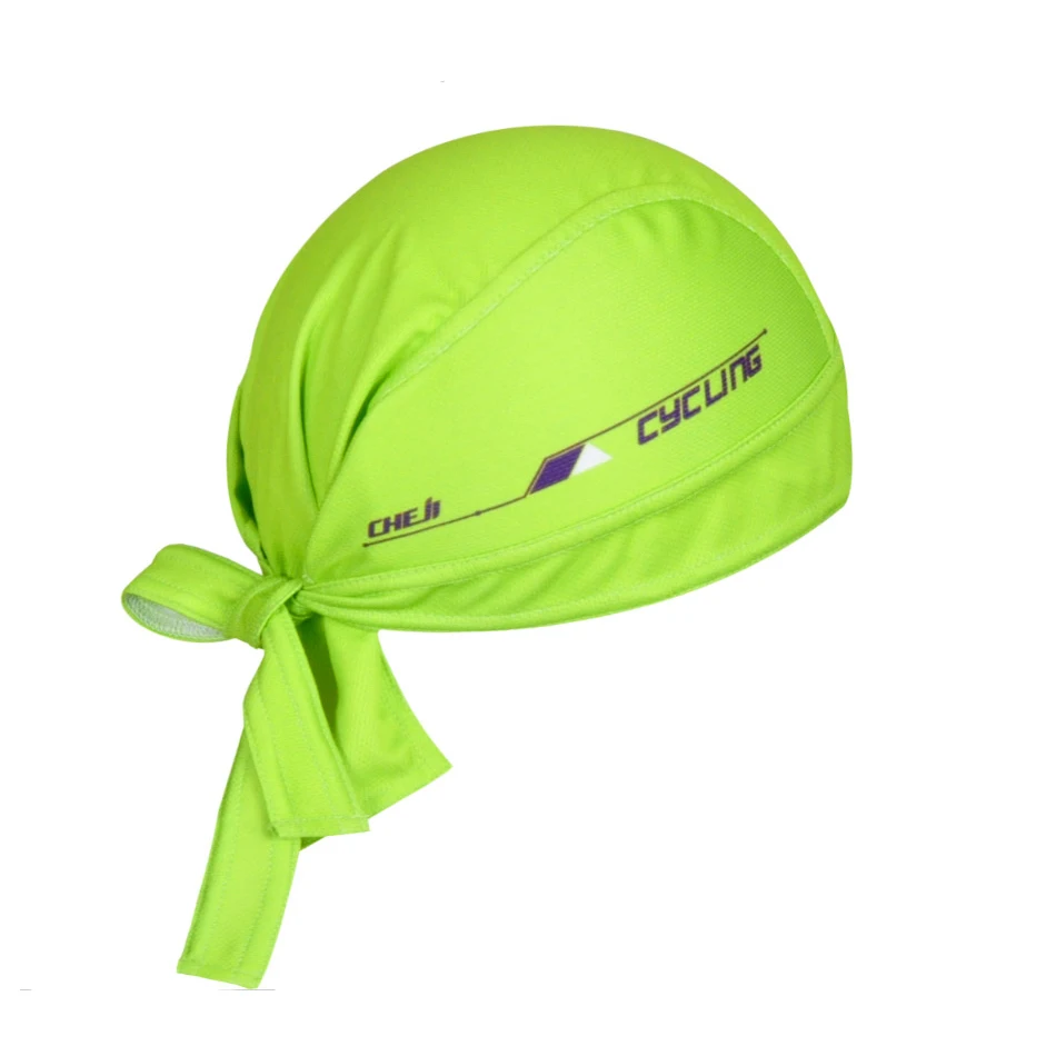 Men's Green Cycling Bicycle Bike Sweat Proof Hat Headband Riding