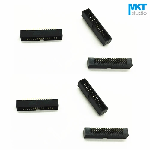 

10Pcs Straight Pin 1.27mm Pitch DC3 Male IDC Header Sample 8P 10P 12P 14P 16P 20P 26P 30P 34P 40P 50P 60P