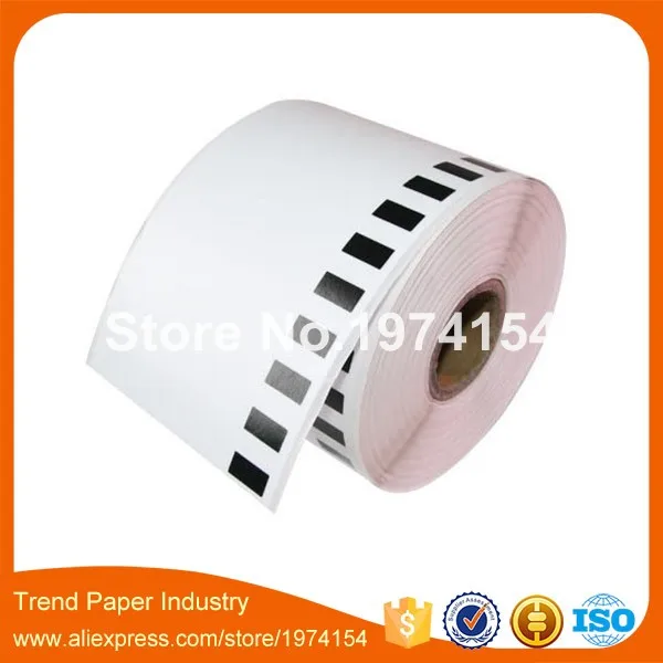 8 X Rolls Brother Compatible Labels Barcode Sticker Dk22205 Dk22205 Dk