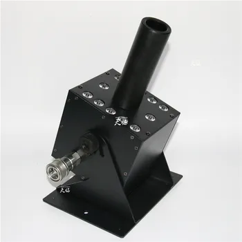 

4pcs/lot Free Shipping Cheap price 12*3W RGB LED Co2 jet machine , LED Co2 Machine for Stage Easy Angle Small Co2 jets
