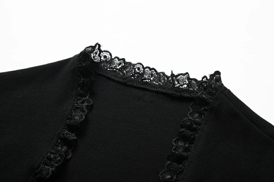 Darkinlove Для женщин кружевных готических короткая куртка стимпанк Ретро Стиль Для женщин вечерние куртка модное вечернее, элегантное, для
