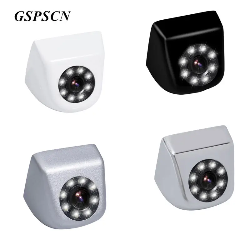 GSPSCN Mini HD Reverse Backup font b Camera b font with 8 LEDs Night Vision Front