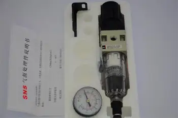 

AW2000-02D 1/4'' BSPT SMC type automatic drain regulator filter SNS pneumatic component compressor air treatment