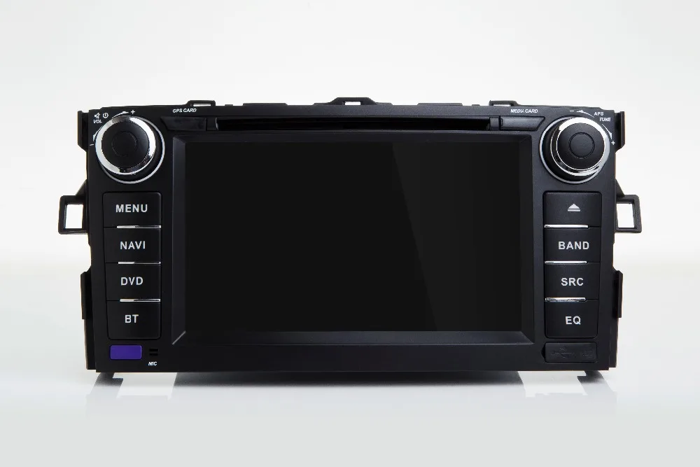 Best 2G RAM pure Android 8.1 4 Core Car DVD Player For Toyota Auris Hatchback Car 2din raido gps Navigation tape recorder 1
