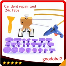 Car PDR Tools set Paintless Dent Repair Car Dent Removal Hand Tool Set Hot Melt Glue Sticks+Glue gun 100W with Tabs 24x shape Car PDR Tools set Paintless Dent Repair Car Dent Removal Hand Tool Set Hot Melt Glue Sticks+Glue gun 100W with Tabs 24x shape