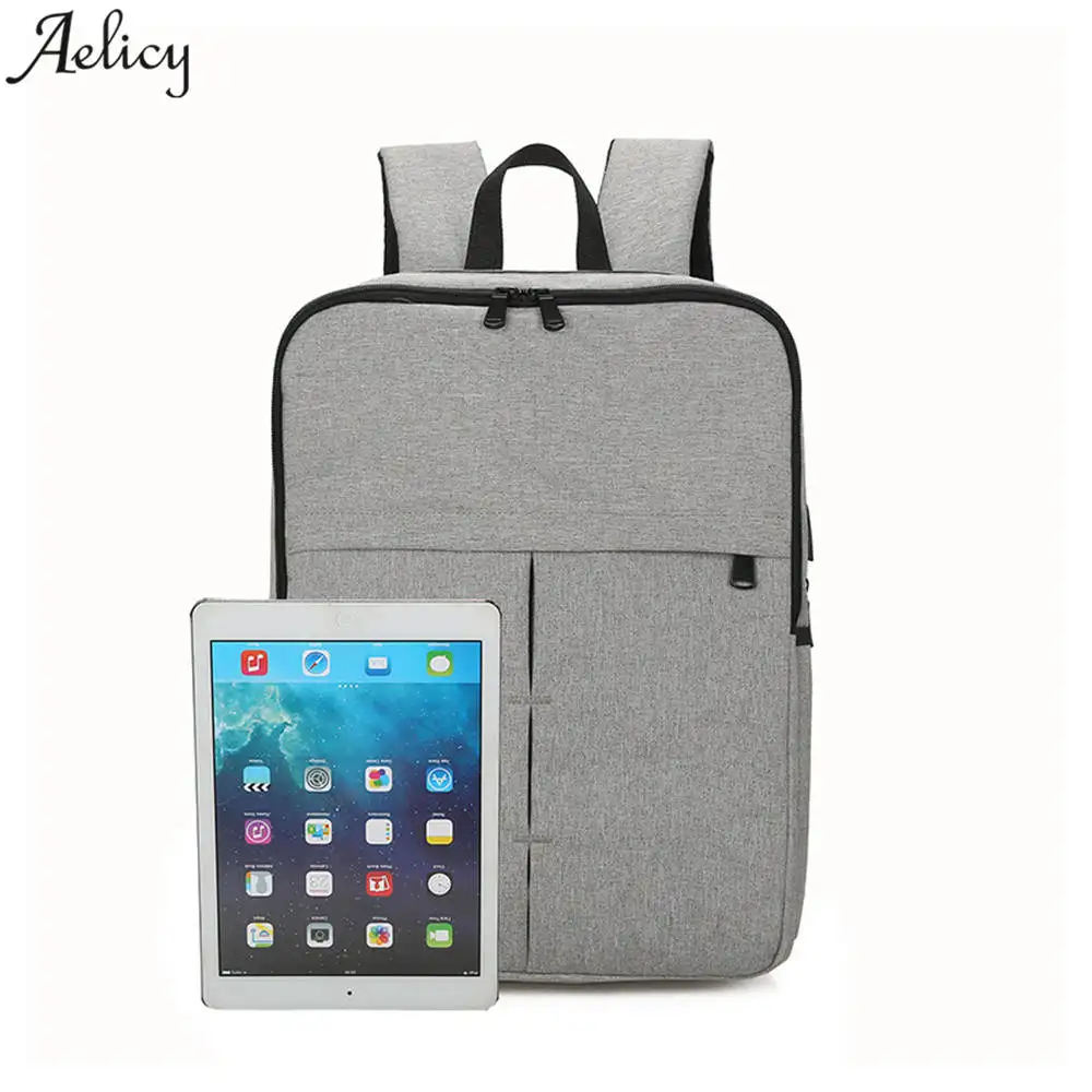 

Aelicy Luxury Anti-theft Backpack Multi-functional Laptop Bag With USB Charging Port High-capacity Notebook Computer Bag For Men