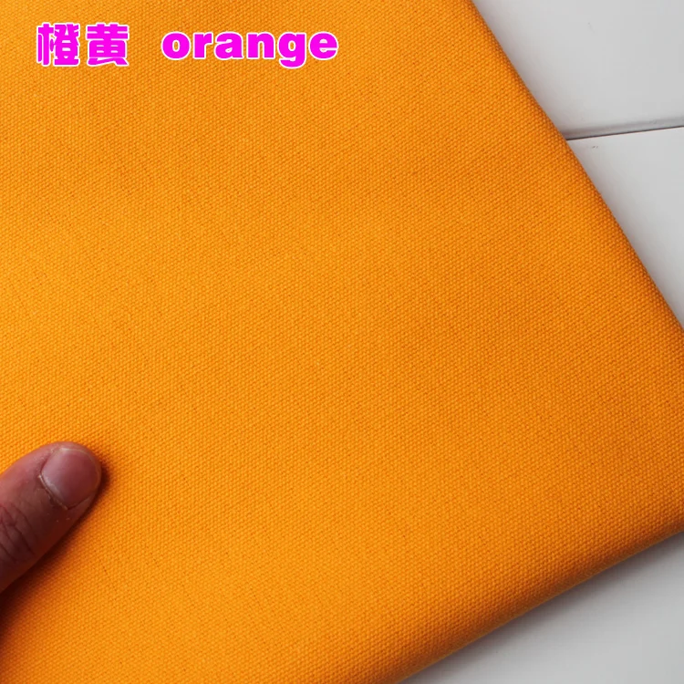 

Thick Canvas Orange Cotton Duck Fabric Cotton Fabric Canvas Fabric 60" Wide Sold By The Yard Free shipping!