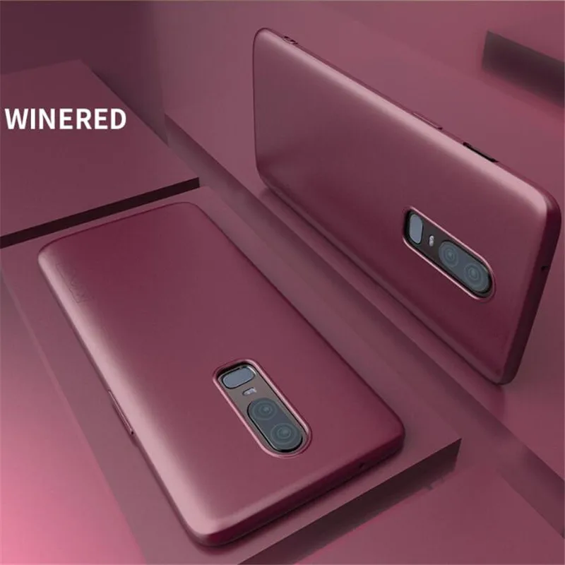 

One Plus 6 Case X-Level Original Matte Phone Cases For One Plus 6 5 5T Soft TPU Silicone Back Cover For Oneplus 6 Oneplus 5 5T