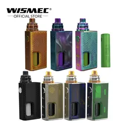 [Официальный магазин] Оригинальный WISMEC LUXOTIC BF комплект с Tobhino RDA танк 7,5 мл с батареей 18650 электронные сигареты испаритель