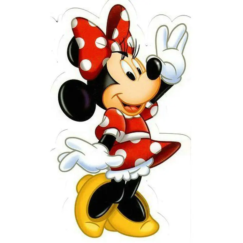 

Diamond painting cross stitch minnie mouse full square Rhinestones mosaic icon Diy 5d diamond Embroidery cartoon Picture
