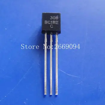 

Free shipping BC182C BC182 100pcs/bag Transistor TO-92 Triode Transistor