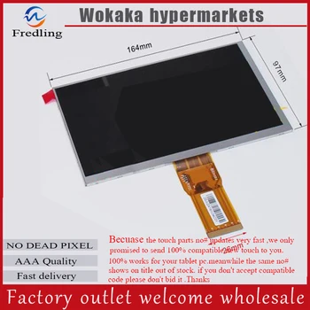 

LCD Display 7" Wexler.Tab 7b TABLET CPT7D37DB XC070XY 1024*600 TFT LCD Screen Matrix Panel Lens Viewing Module Free Shipping