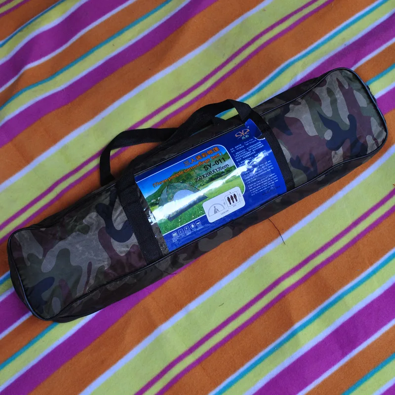 VILEAD Outdoor Camping Camouflage Tent 3-4 People Camping Tent Ultraviolet-proof Spacious and Good Ventilation Stabilization VILEAD Outdoor Camping Camouflage Tent 3-4 People Camping Tent Ultraviolet-proof Spacious and Good Ventilation Stabilization