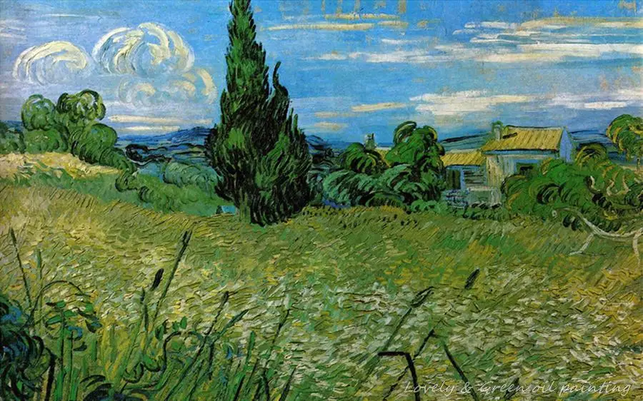 van gogh green painting